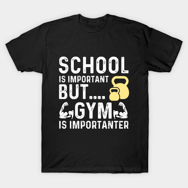 Funny new gym business female owner christmas gym teacher T-Shirt by Printopedy